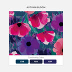Maevn Prints Women's Scrub Top – Autumn Bloom (1797)