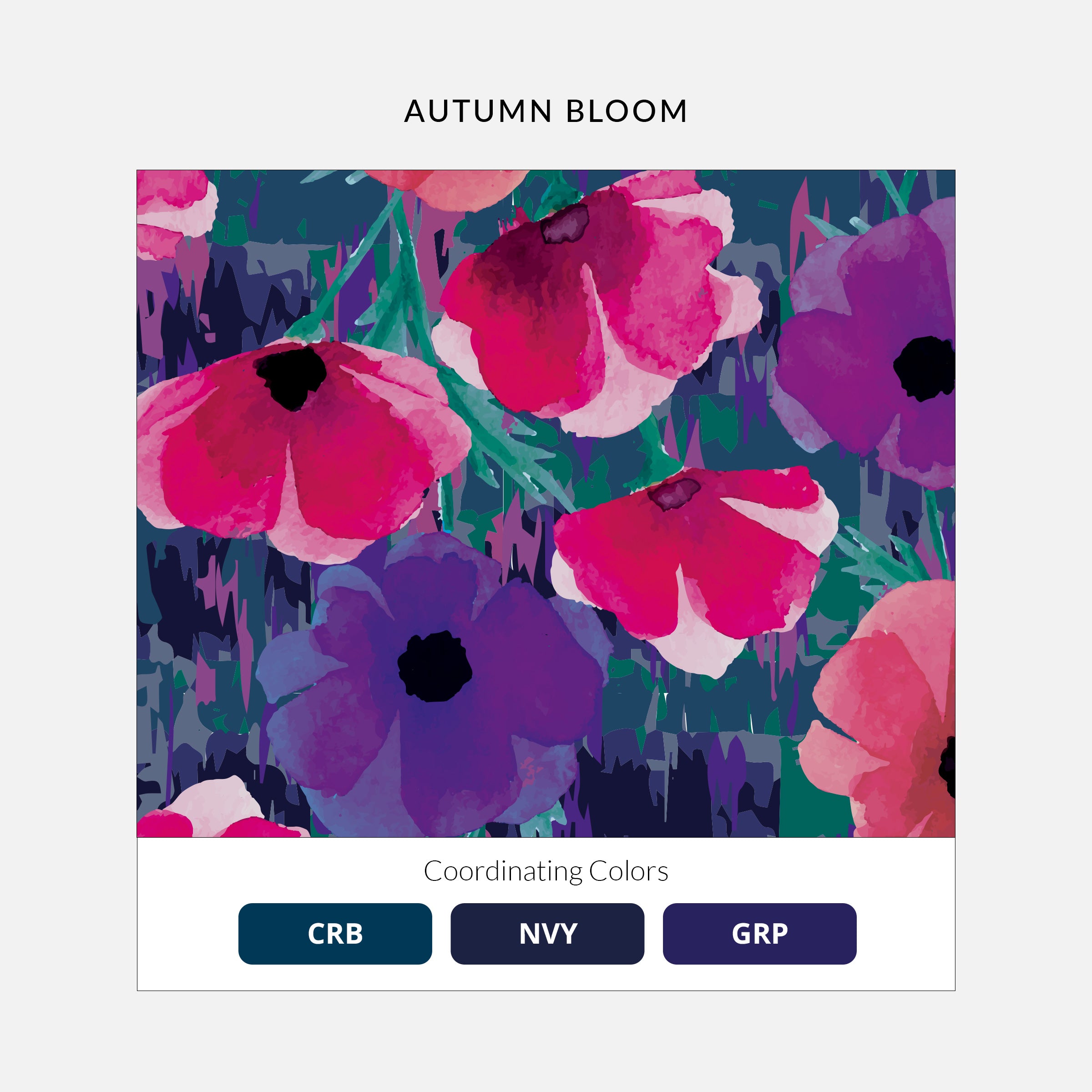 Maevn Prints Women's Scrub Top – Autumn Bloom (1797)