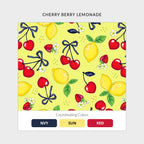 Maevn Prints Women's Scrub Top – Cherry Berry Lemonade (1797)