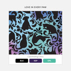 Maevn Prints Women's Scrub Top – Love in Every Paw (1797)