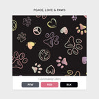 Maevn Prints Women's Scrub Top – Peace Love & Paws (1797)