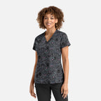 Maevn Prints Women's Scrub Top – Regal Paws (1797)