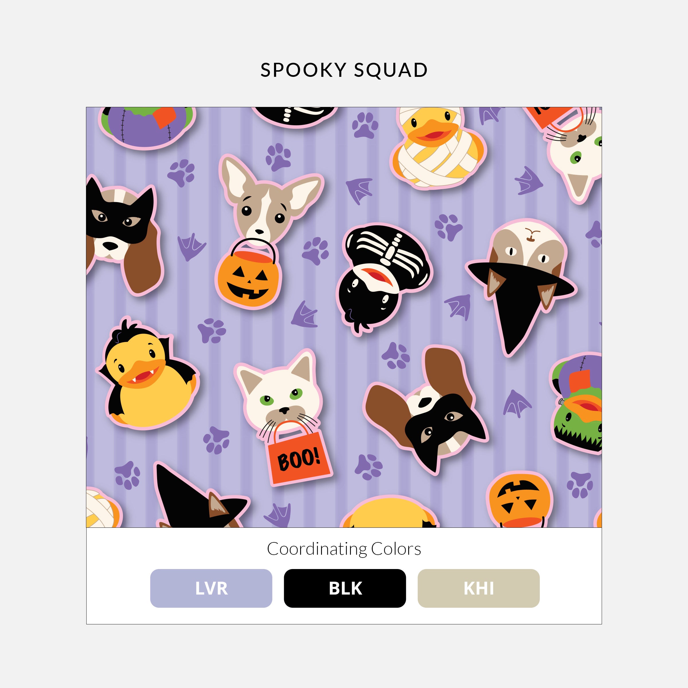 Maevn Prints Women's Scrub Top – Spooky Squad (1797)