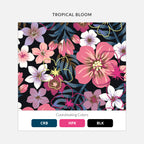 Maevn Prints Women's Scrub Top – Tropical Bloom (1797)