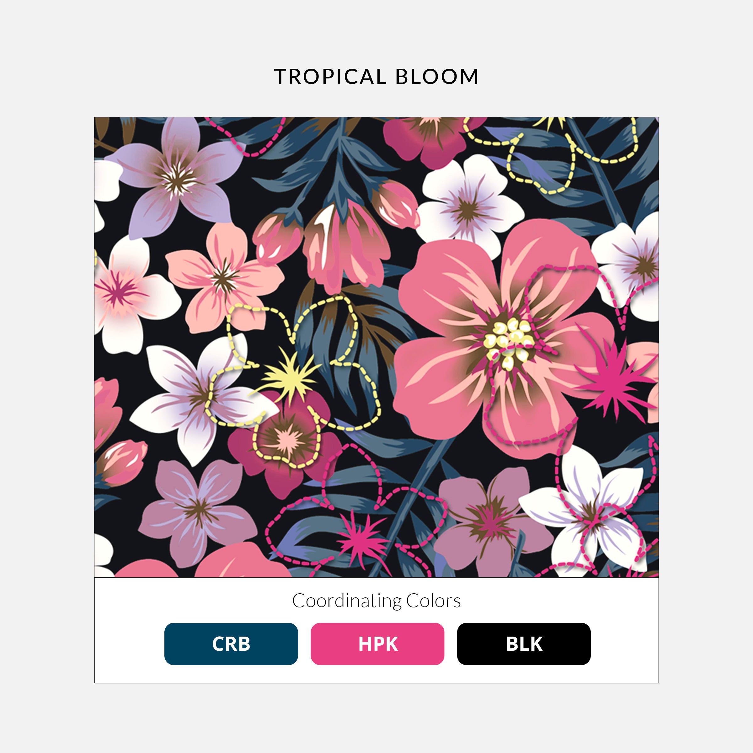 Maevn Prints Women's Scrub Top – Tropical Bloom (1797)