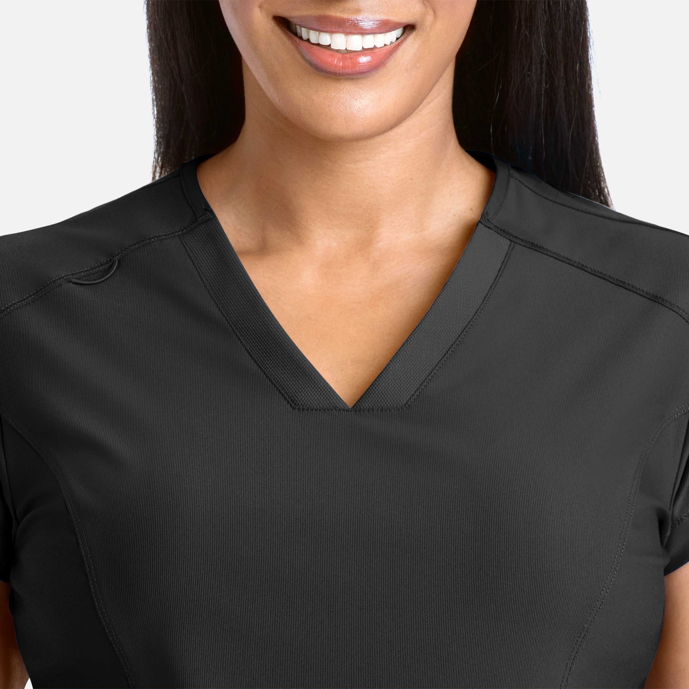 Maevn Embrace ZOE Banded V-Neck Top 2501