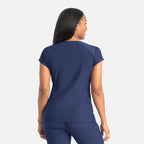 Maevn Embrace ZOE Banded V-Neck Top 2501