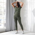 Maevn Embrace ZOE Banded V-Neck Top 2501