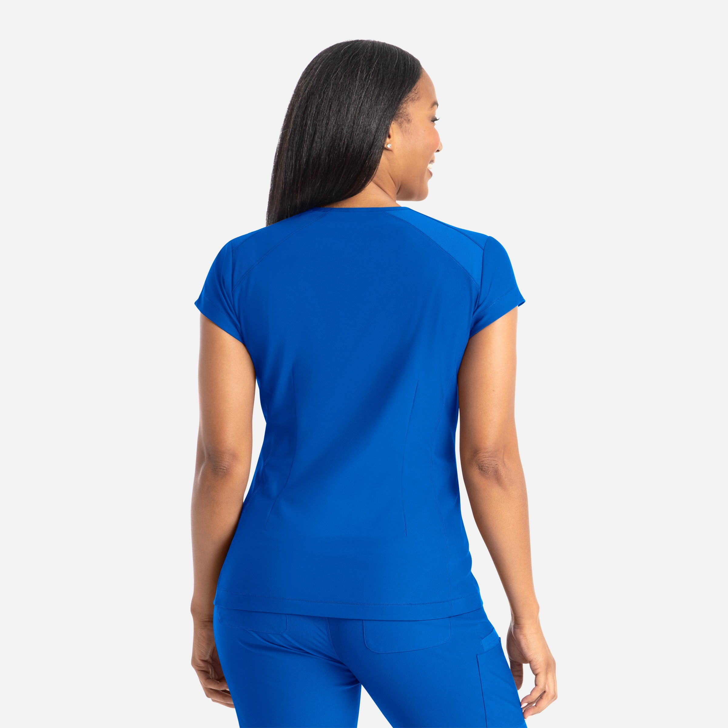 Maevn Embrace ZOE Banded V-Neck Top 2501