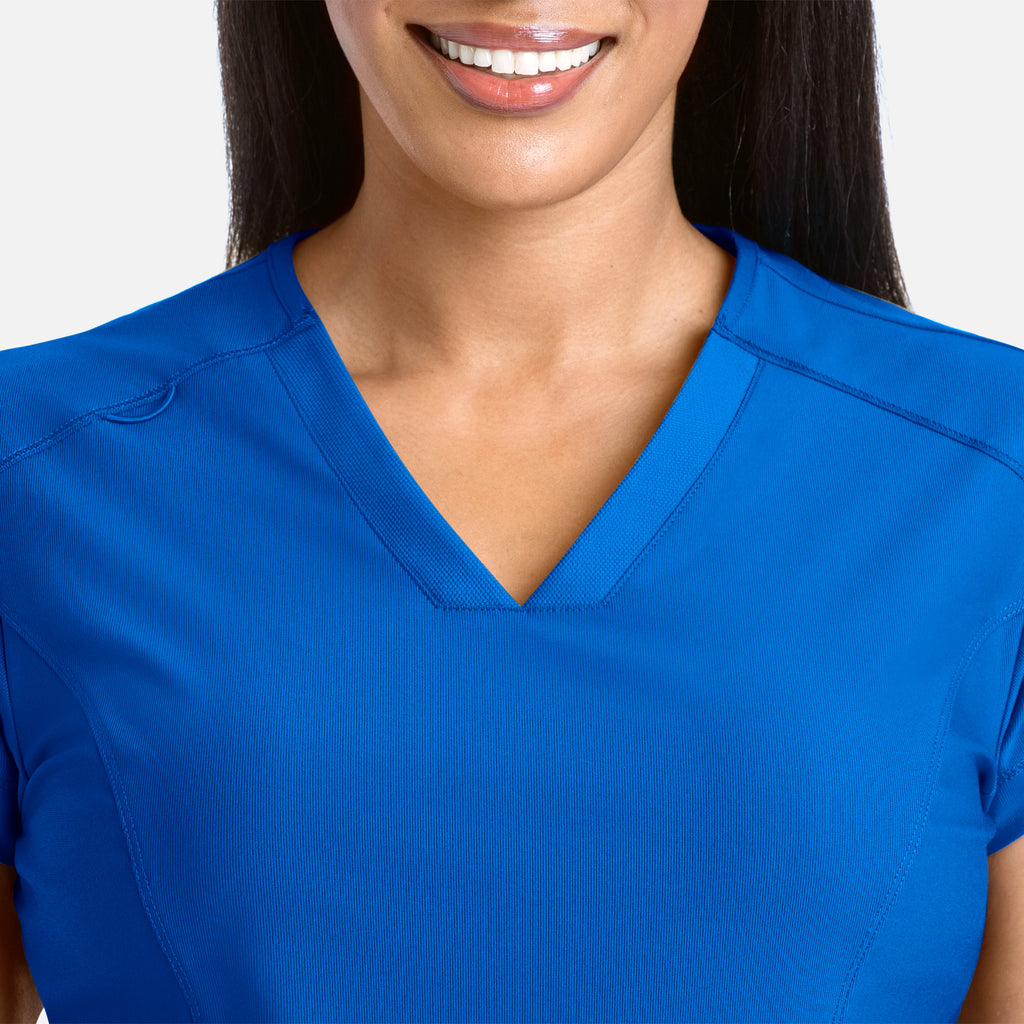 Maevn Embrace ZOE Banded V-Neck Top 2501