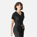 Maevn Embrace LUNA Tuckable Y-Neck Top 2502