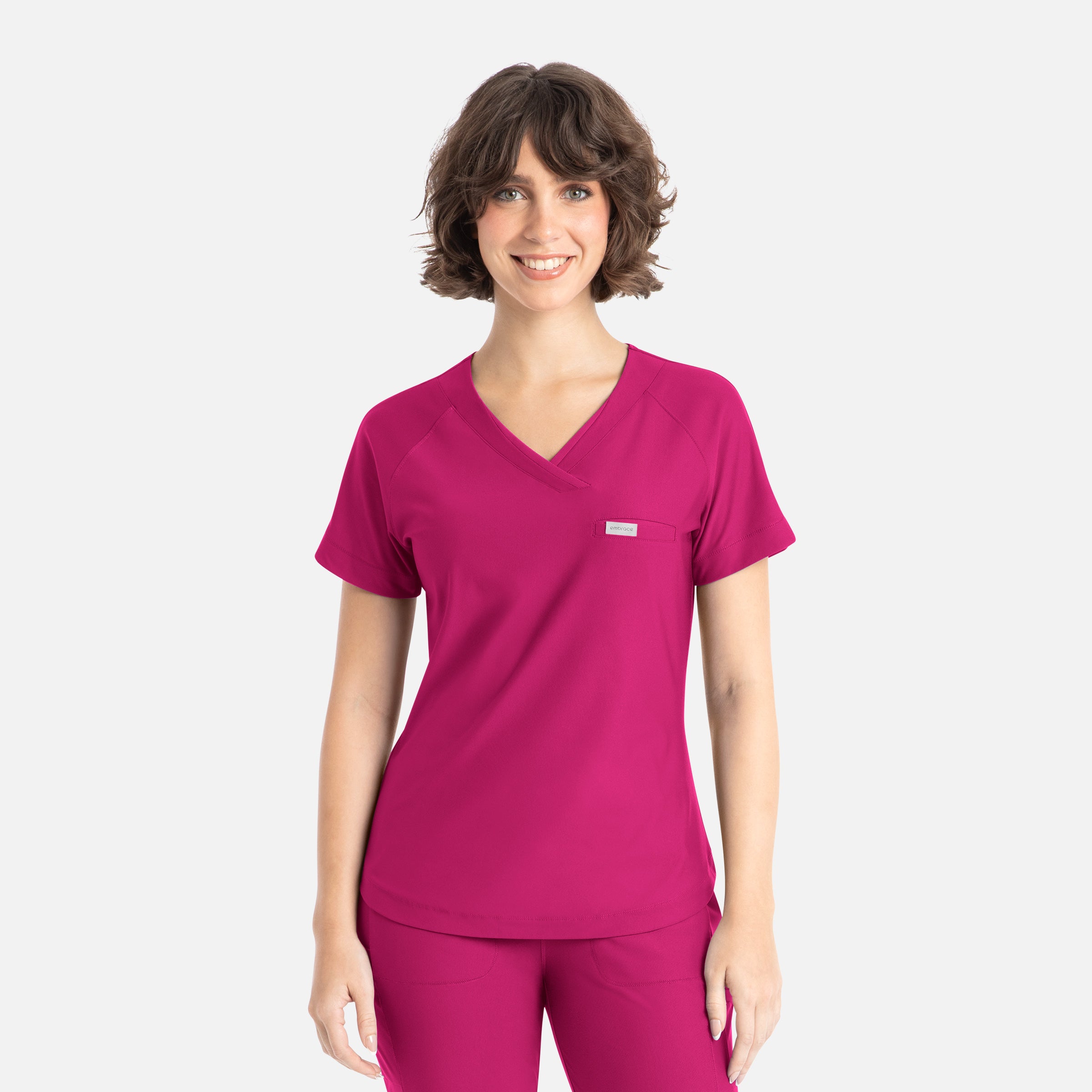 Maevn Embrace LUNA Tuckable Y-Neck Top 2502