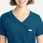 Maevn Embrace LUNA Tuckable Y-Neck Top 2502