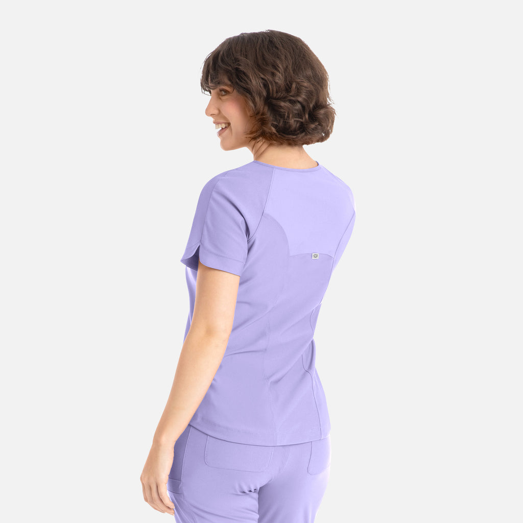 Maevn Embrace LUNA Tuckable Y-Neck Top 2502