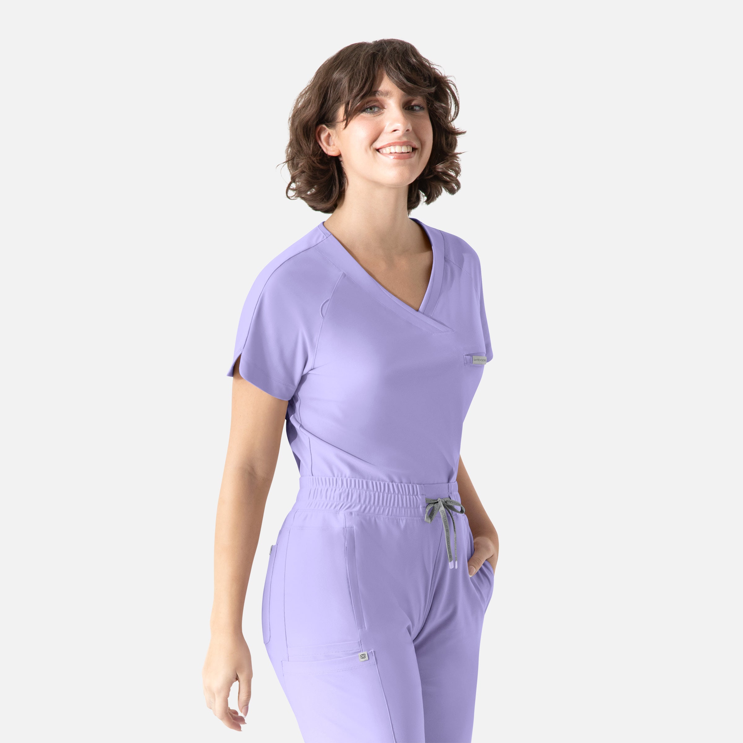 Maevn Embrace LUNA Tuckable Y-Neck Top 2502