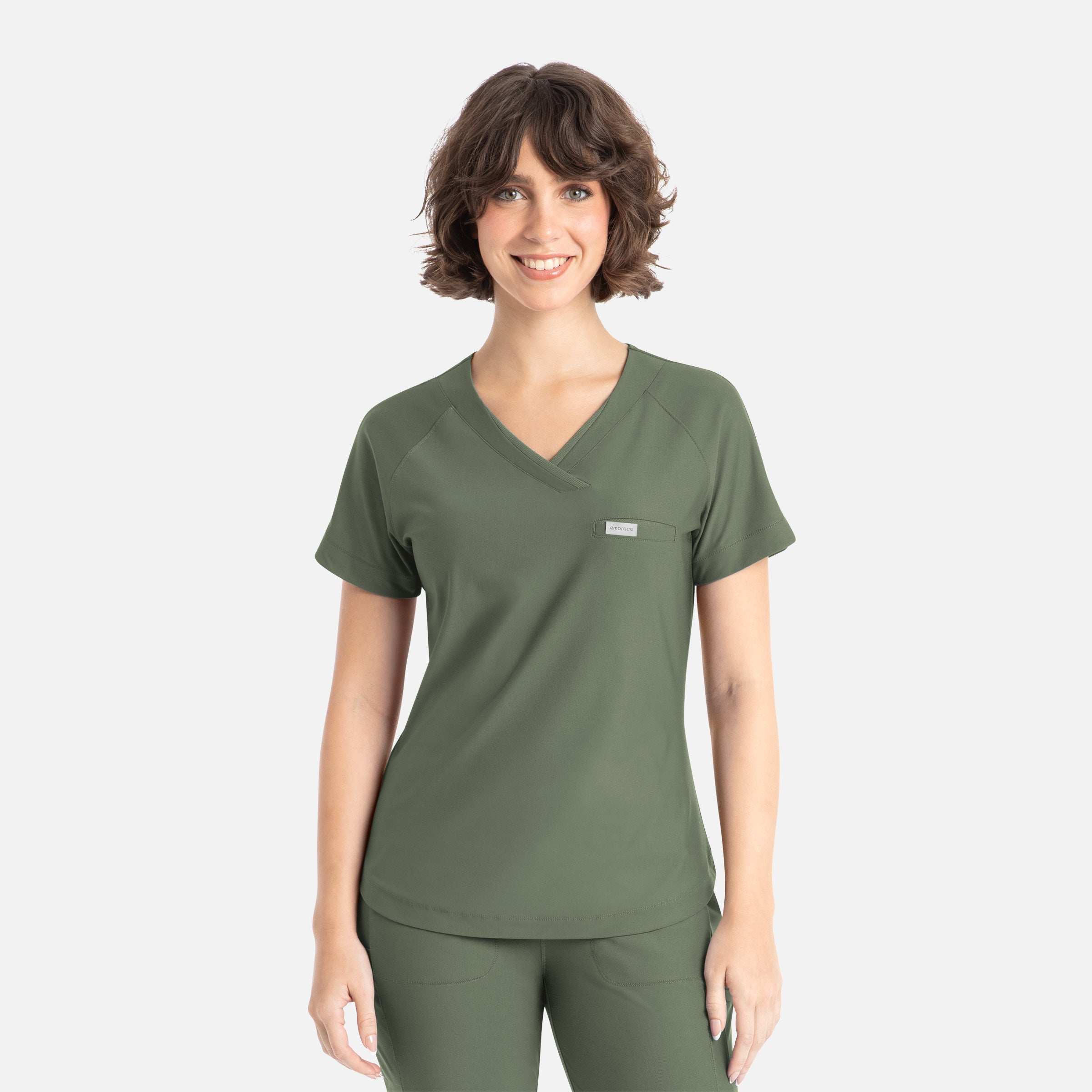 Maevn Embrace LUNA Tuckable Y-Neck Top 2502