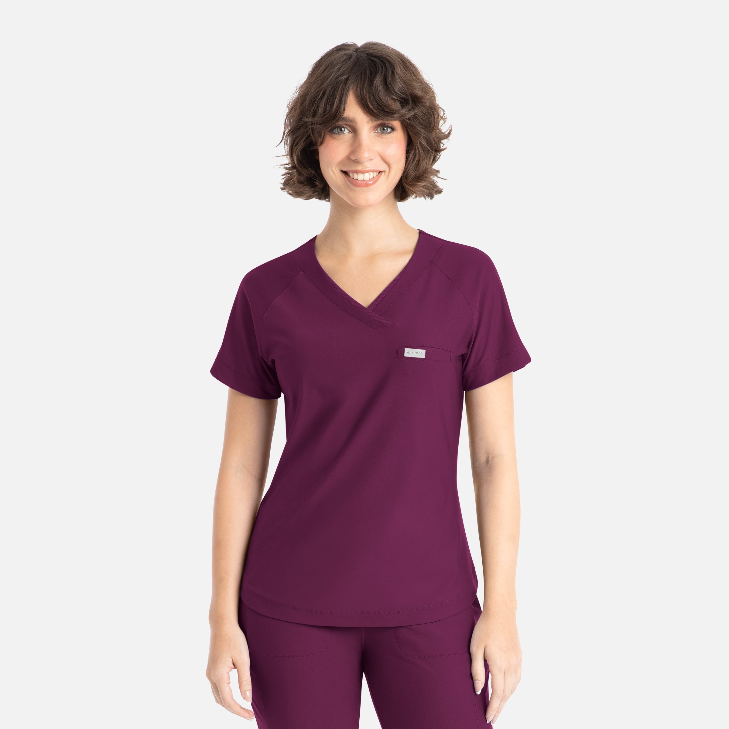 Maevn Embrace LUNA Tuckable Y-Neck Top 2502