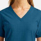 Maevn Momentum Womens Double V-Neck Top 5001