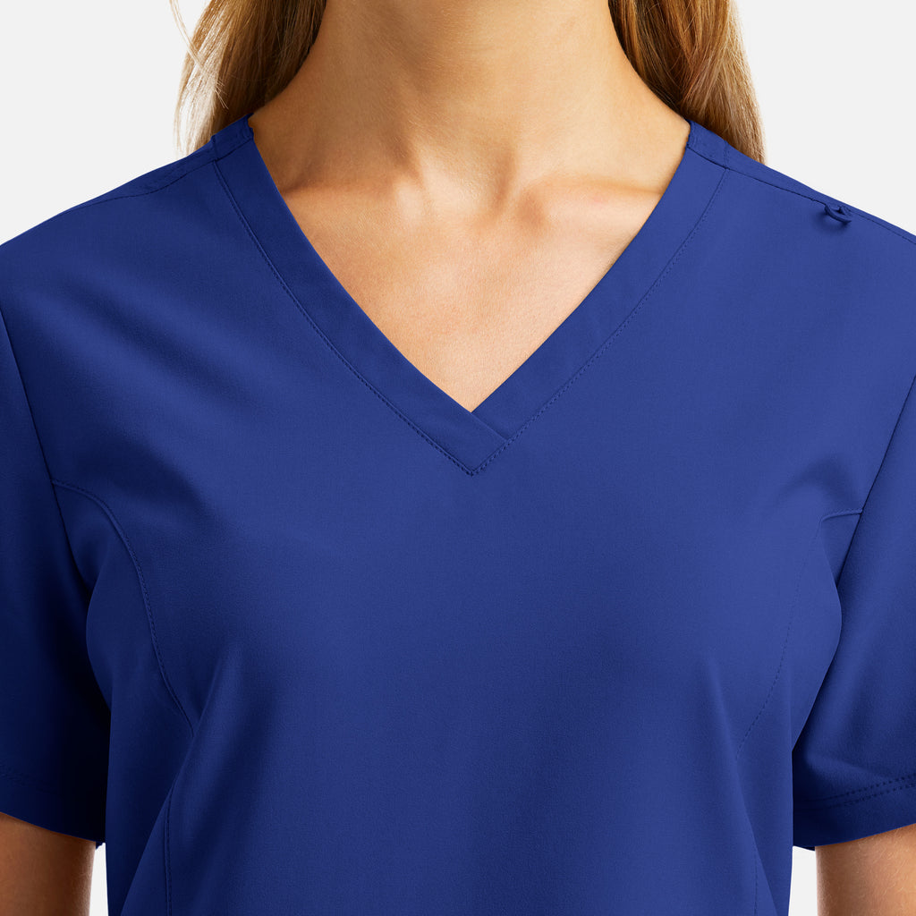 Maevn Momentum Womens Double V-Neck Top 5001