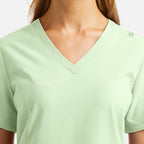 Maevn Momentum Womens Double V-Neck Top 5001
