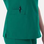 Maevn Momentum Womens Double V-Neck Top 5001