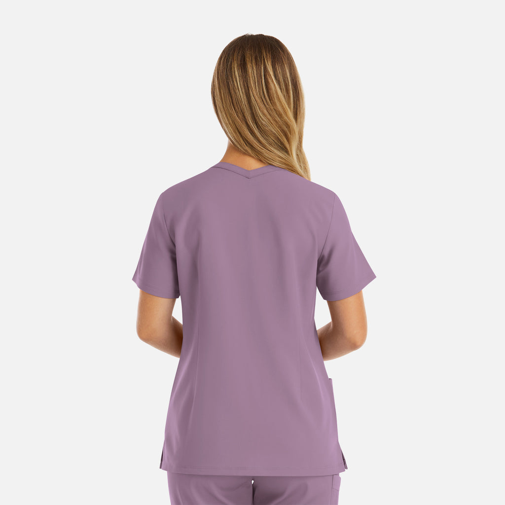 Maevn Momentum Womens Double V-Neck Top 5001