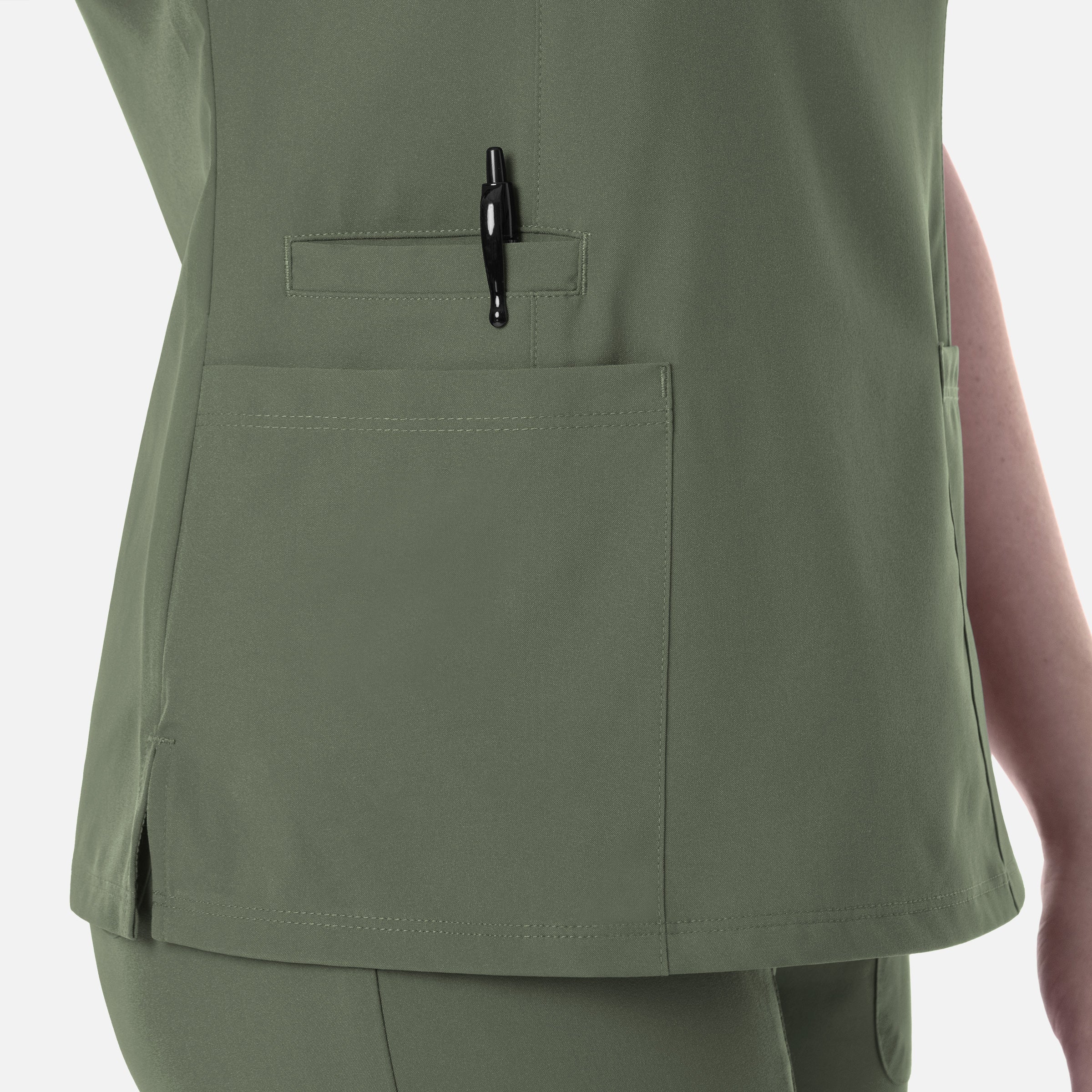 Maevn Momentum Womens Double V-Neck Top 5001