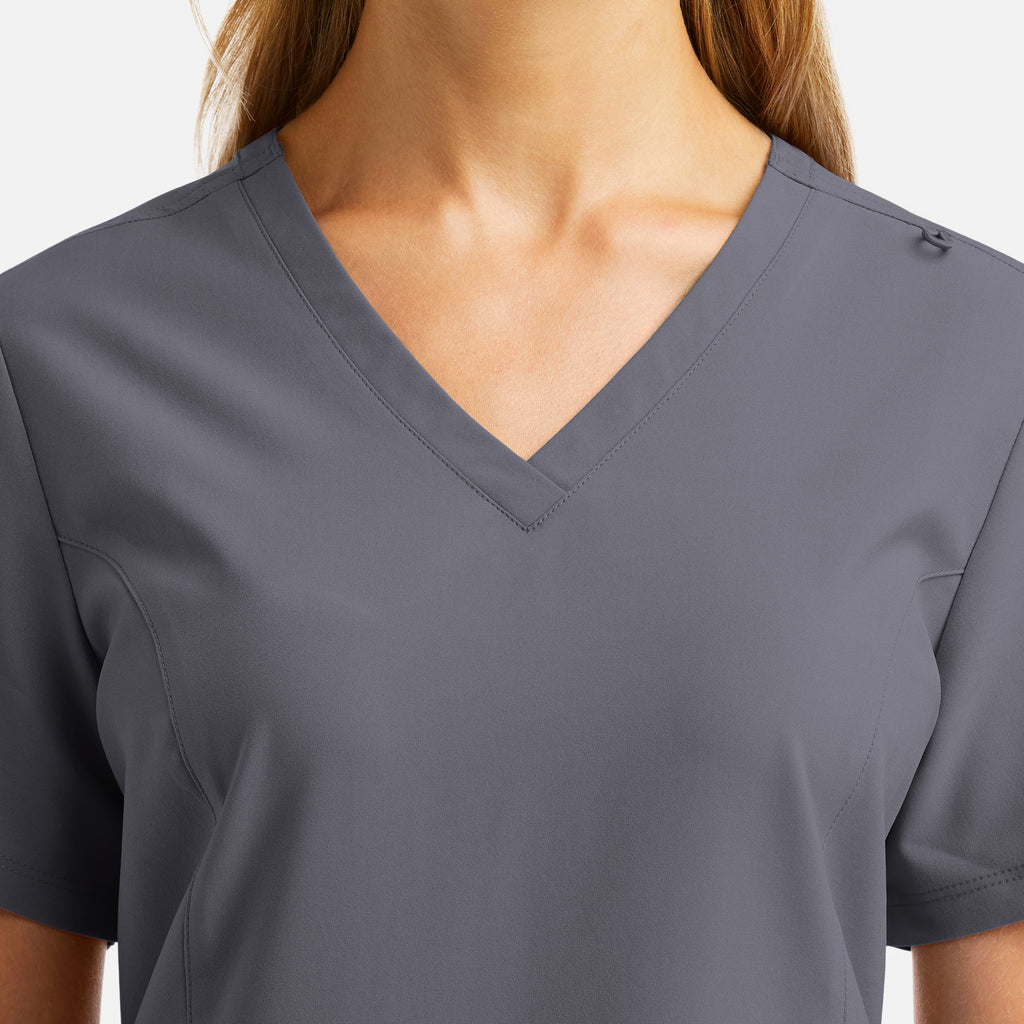 Maevn Momentum Womens Double V-Neck Top 5001