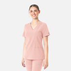 Maevn Momentum Womens Double V-Neck Top 5001