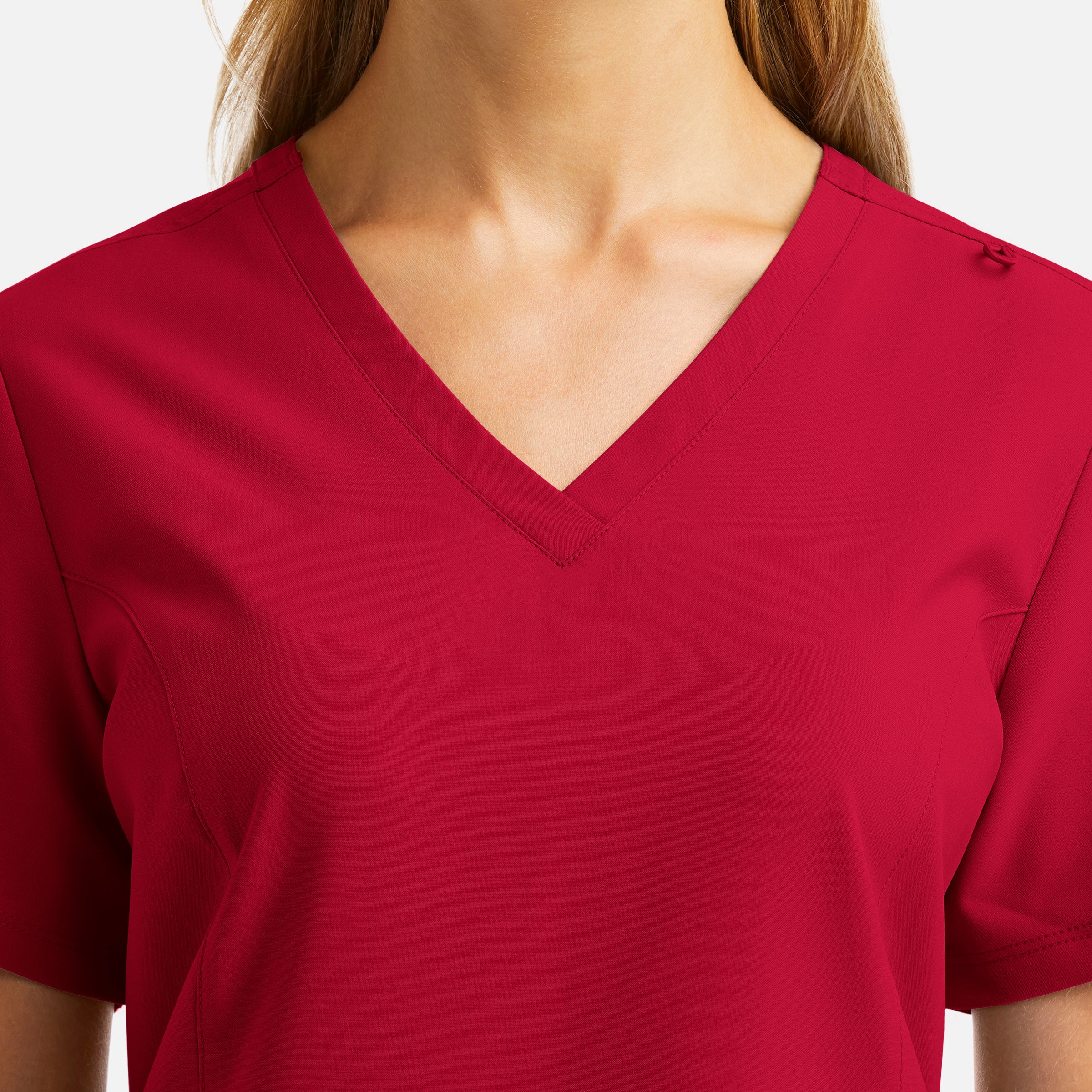 Maevn Momentum Womens Double V-Neck Top 5001