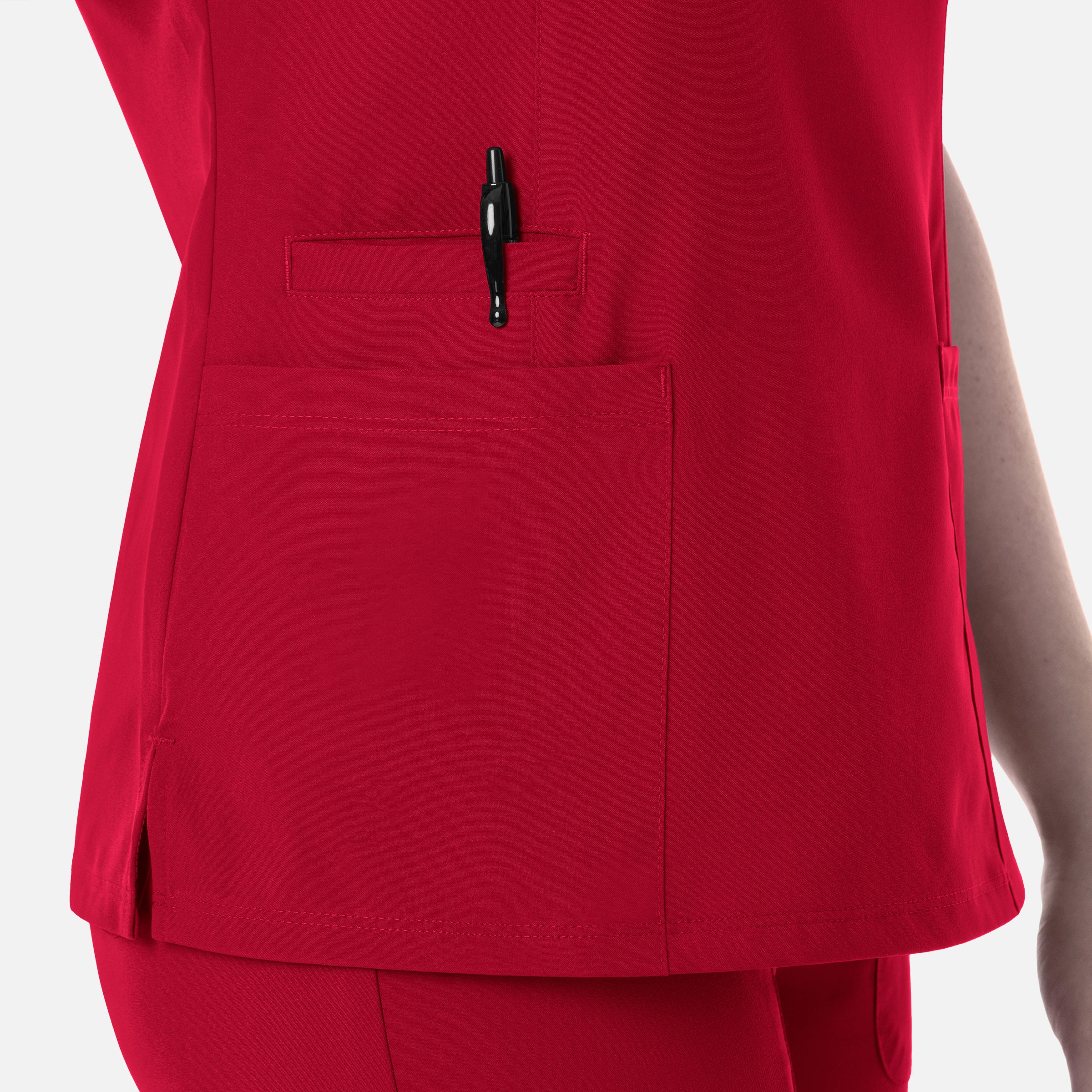 Maevn Momentum Womens Double V-Neck Top 5001