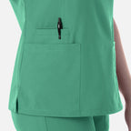 Maevn Momentum Womens Double V-Neck Top 5001