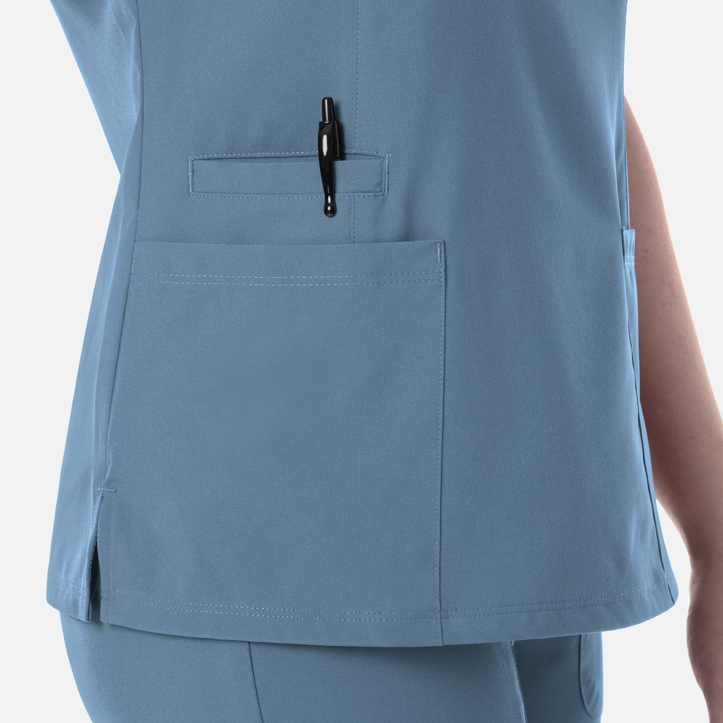 Maevn Momentum Womens Double V-Neck Top 5001