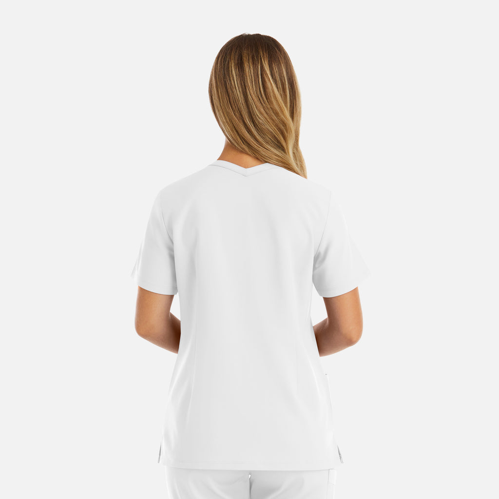 Maevn Momentum Womens Double V-Neck Top 5001