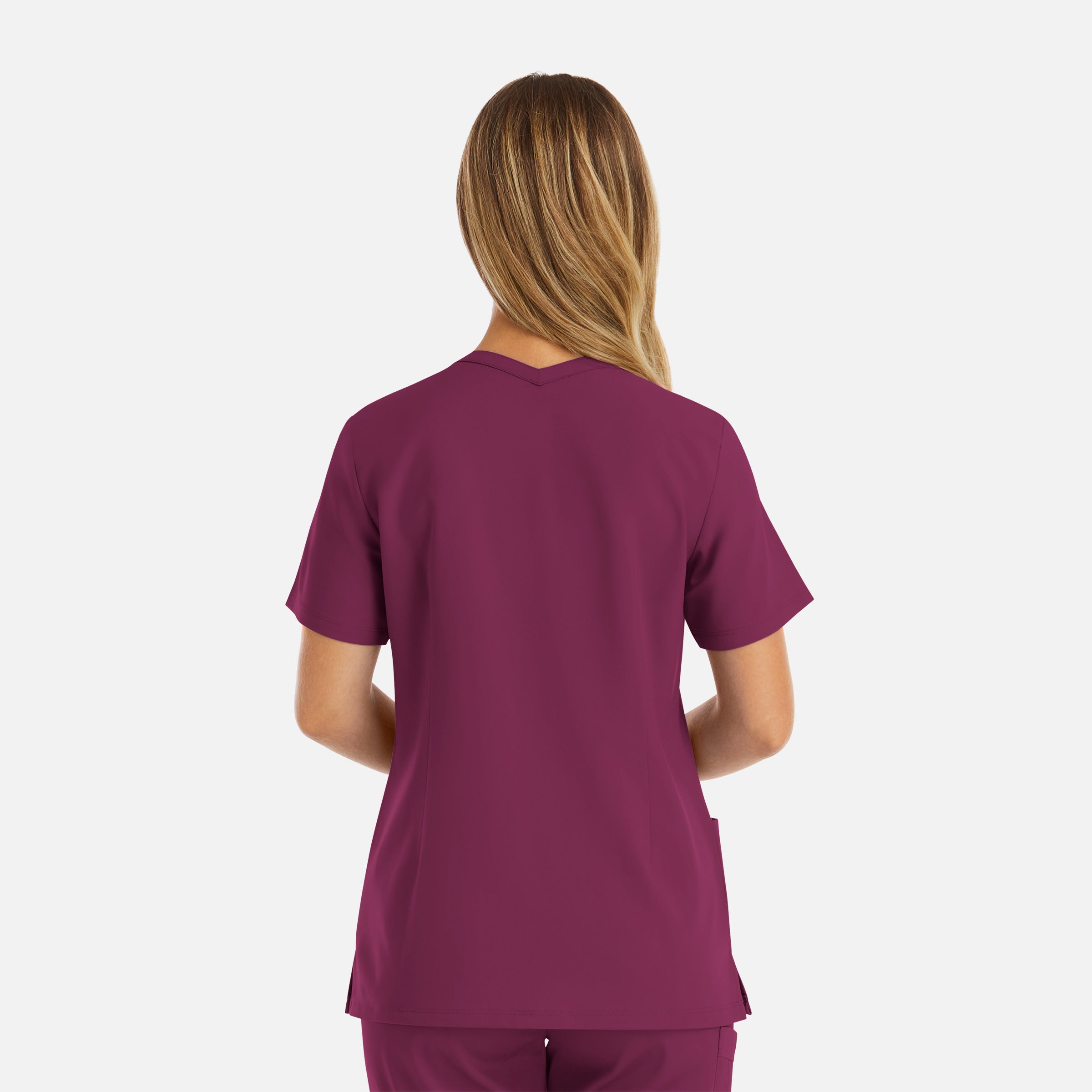 Maevn Momentum Womens Double V-Neck Top 5001