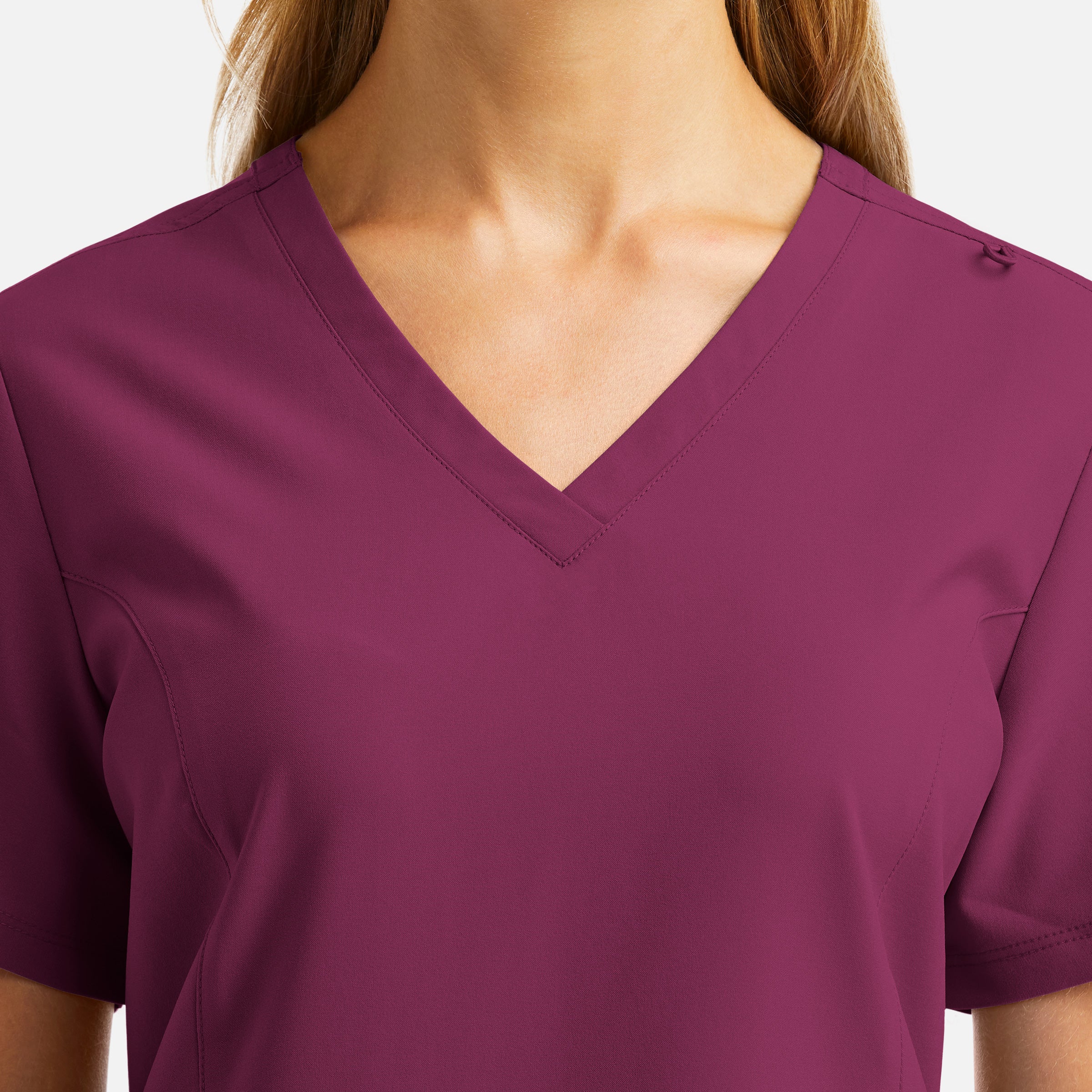 Maevn Momentum Womens Double V-Neck Top 5001