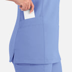 Maevn Momentum Womens Mock Wrap Top 5002