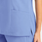 Maevn Momentum Womens Mock Wrap Top 5002