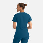 Maevn Momentum Womens Mock Wrap Top 5002