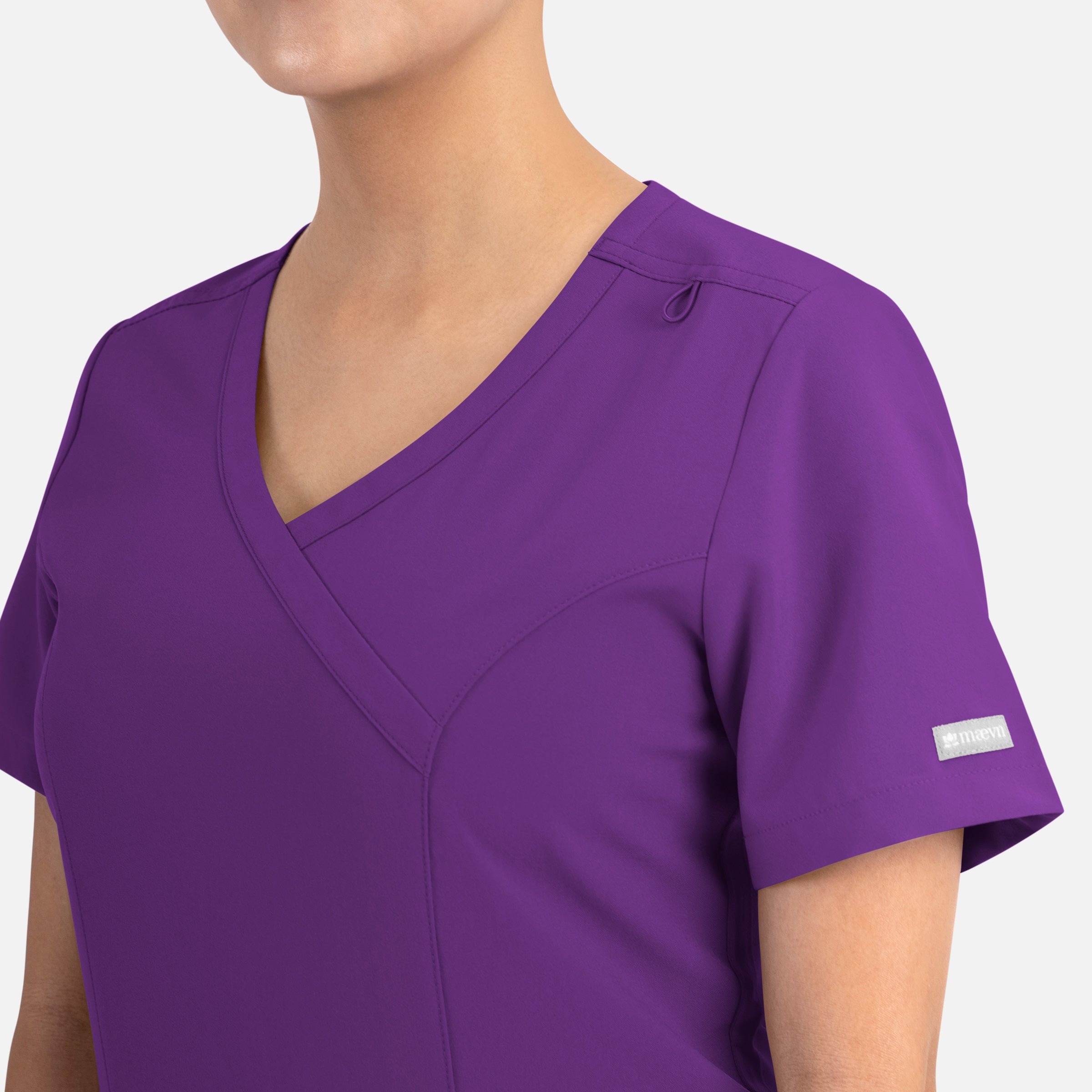 Maevn Momentum Womens Mock Wrap Top 5002