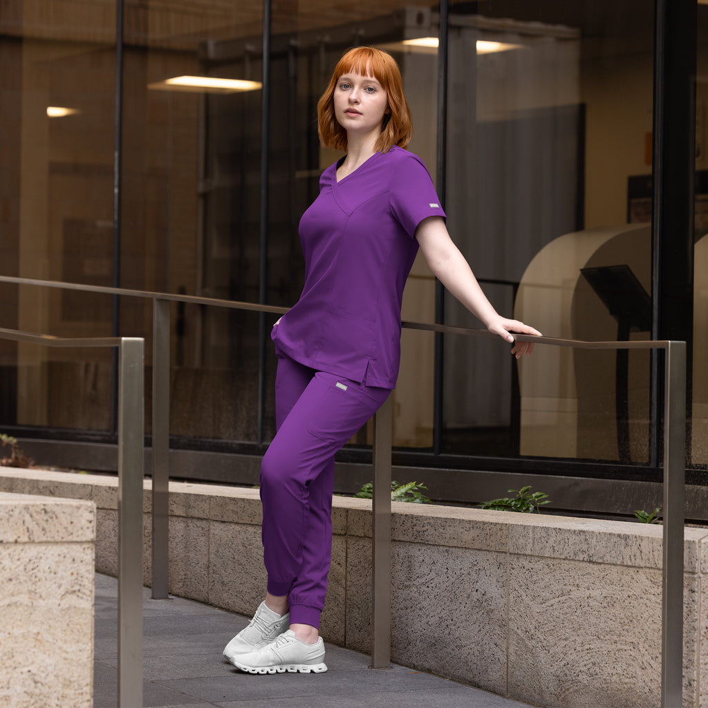 Maevn Momentum Womens Mock Wrap Top 5002