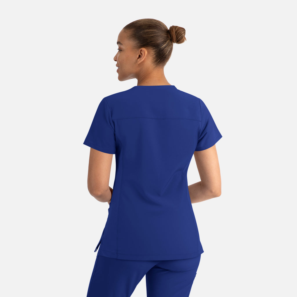 Maevn Momentum Womens Mock Wrap Top 5002