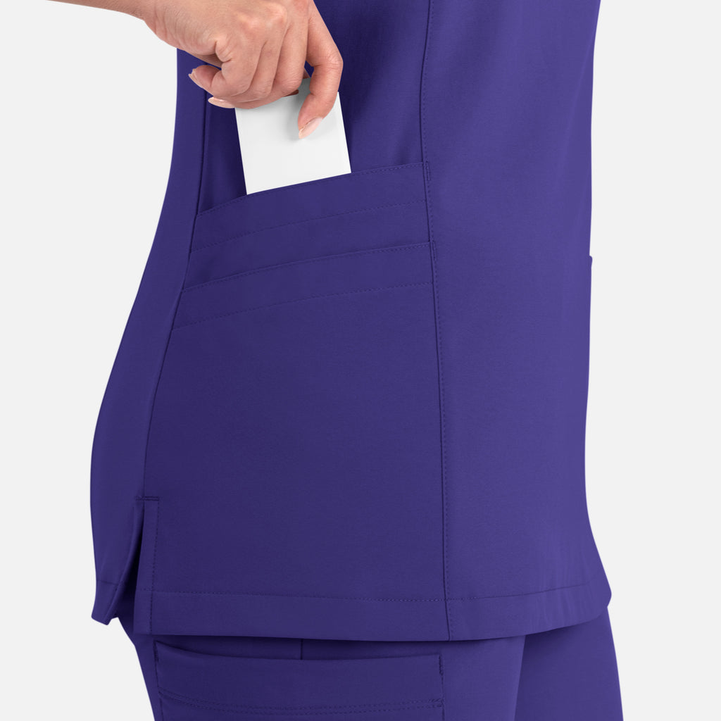 Maevn Momentum Womens Mock Wrap Top 5002