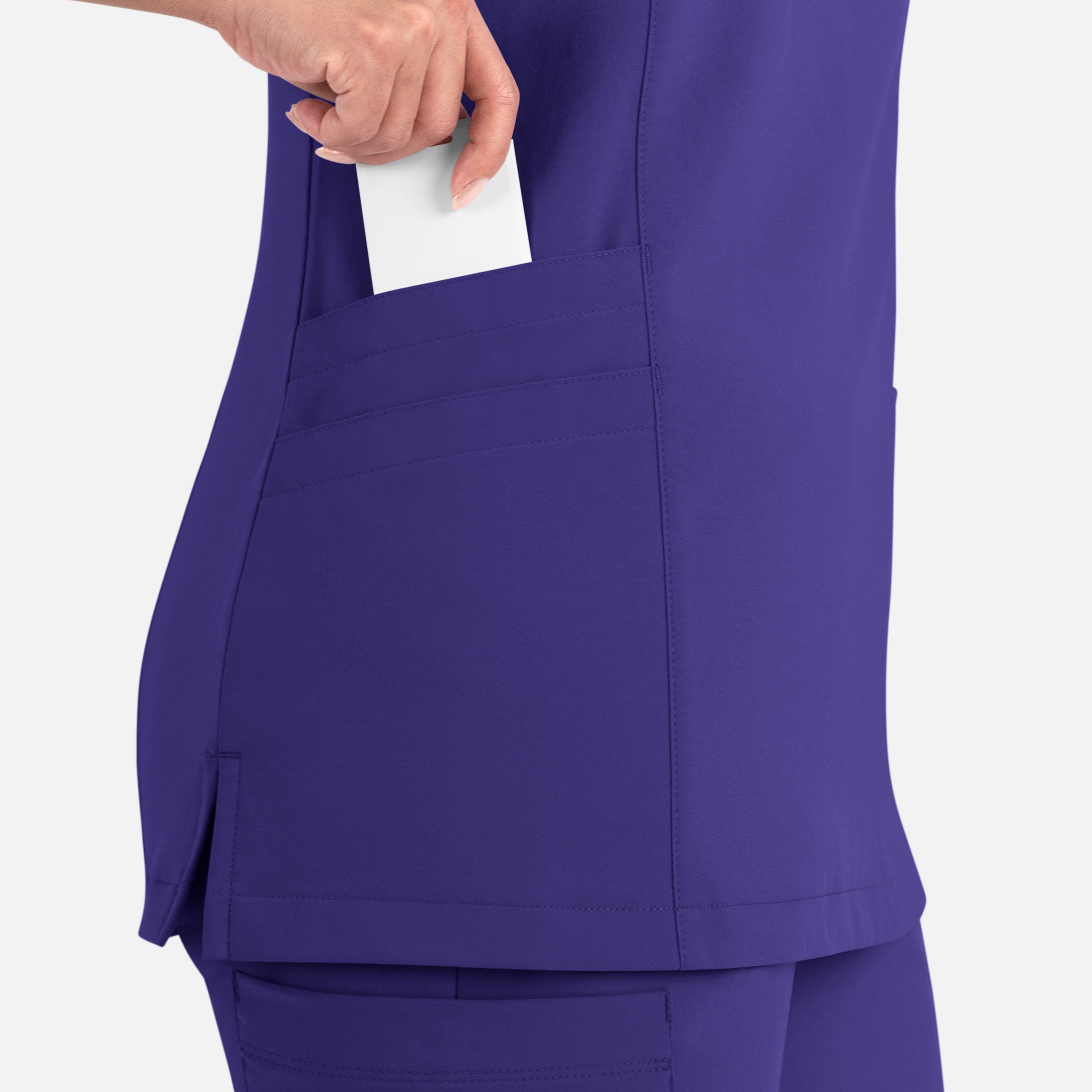 Maevn Momentum Womens Mock Wrap Top 5002