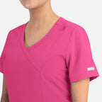 Maevn Momentum Womens Mock Wrap Top 5002