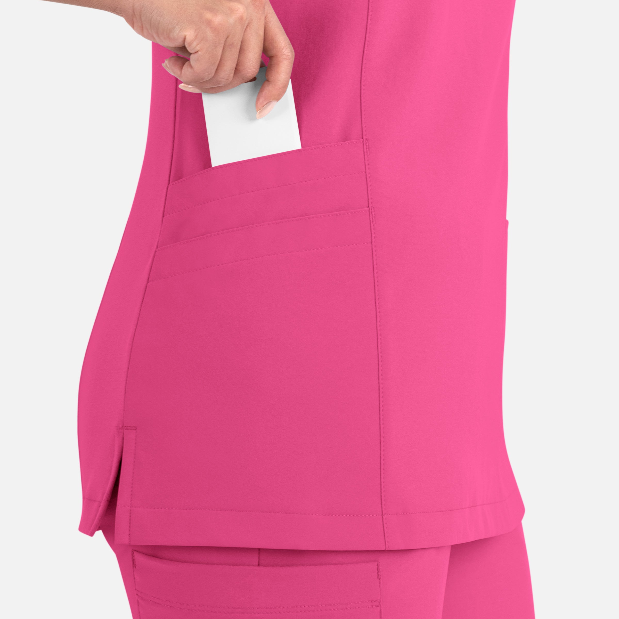 Maevn Momentum Womens Mock Wrap Top 5002