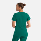 Maevn Momentum Womens Mock Wrap Top 5002