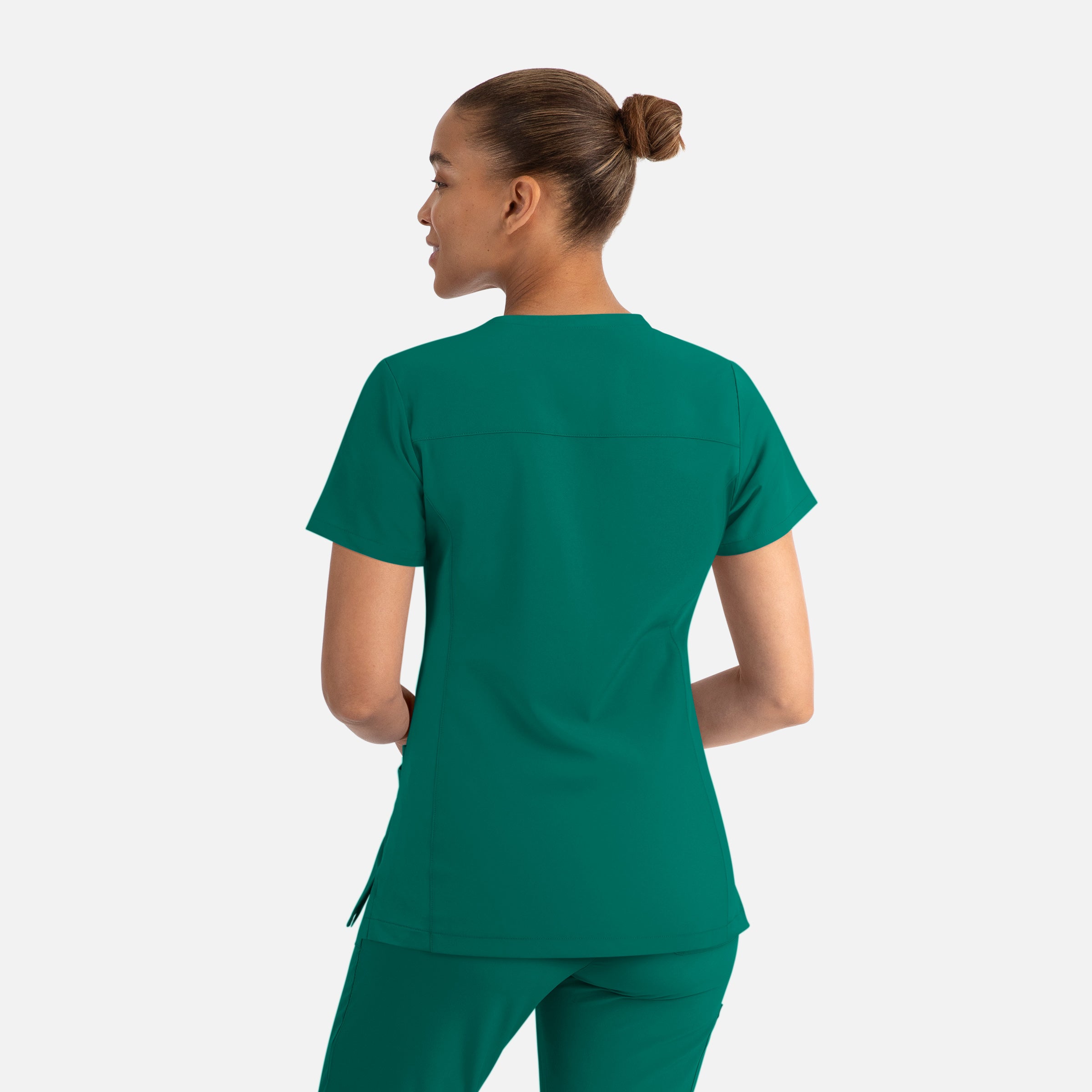 Maevn Momentum Womens Mock Wrap Top 5002