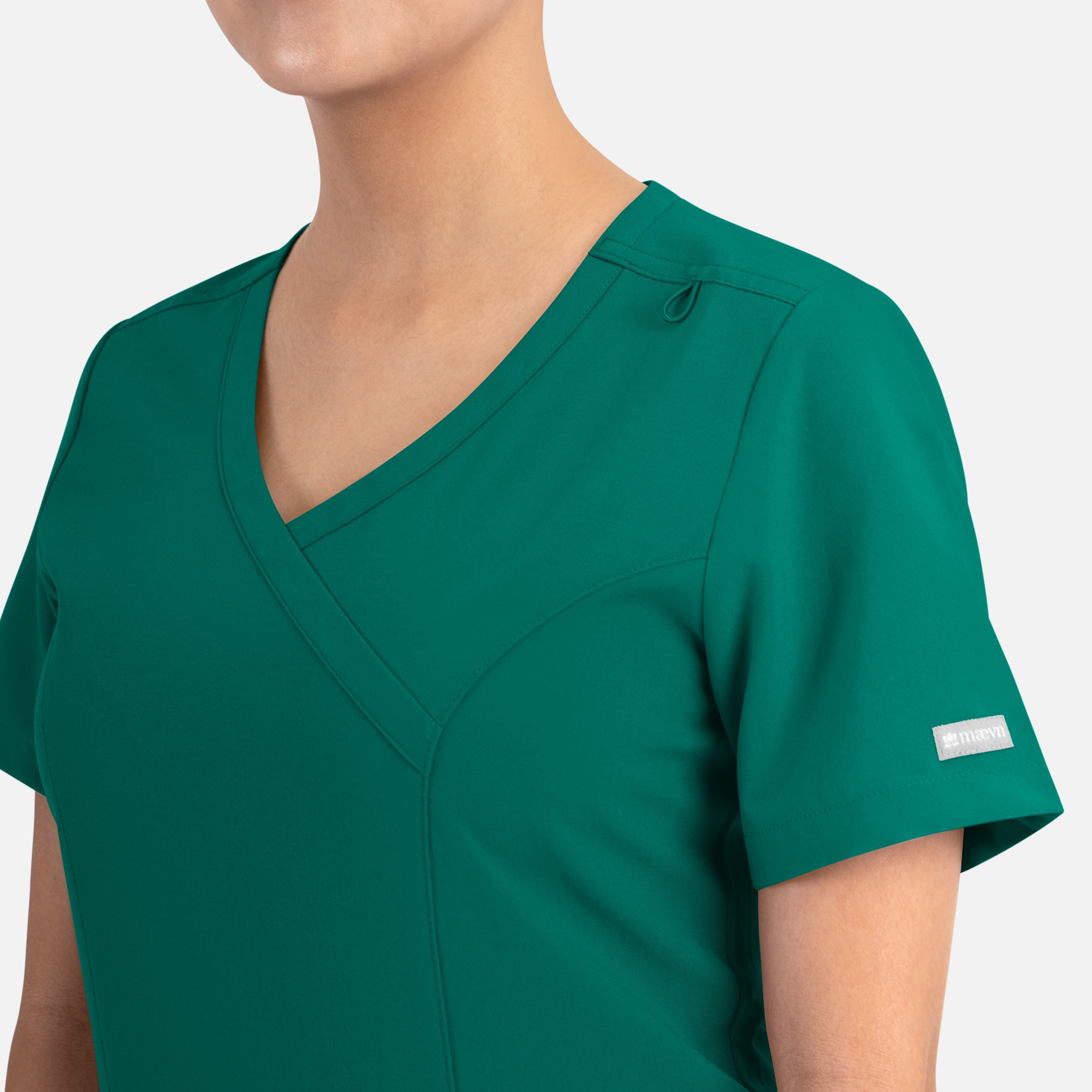 Maevn Momentum Womens Mock Wrap Top 5002