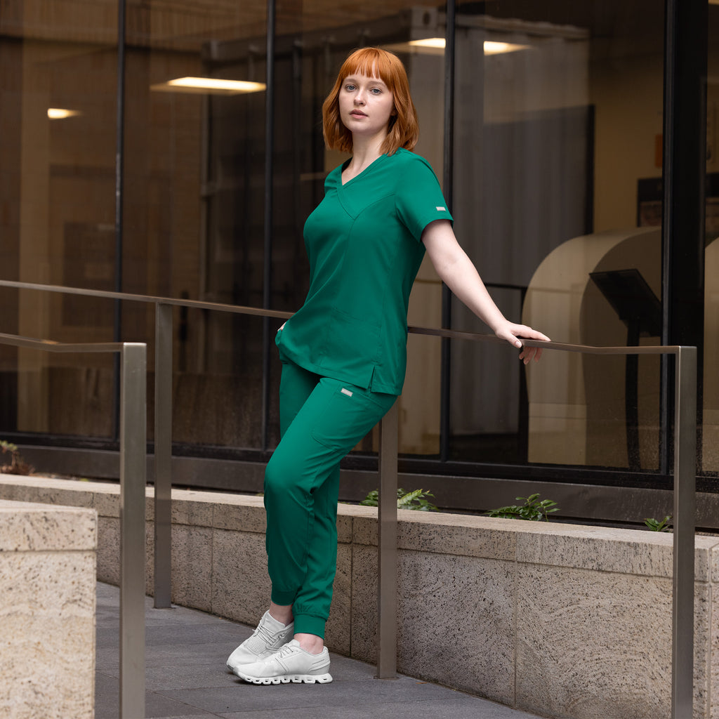 Maevn Momentum Womens Mock Wrap Top 5002